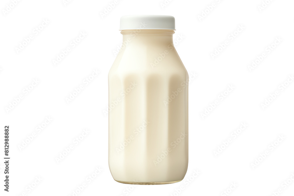 Fresh and healthy milk in a glass bottle. Fresh and healthy milk in a glass bottle.