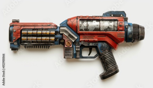 Obraz na płótnie ghetto sci blaster gun isolated on a white background.
