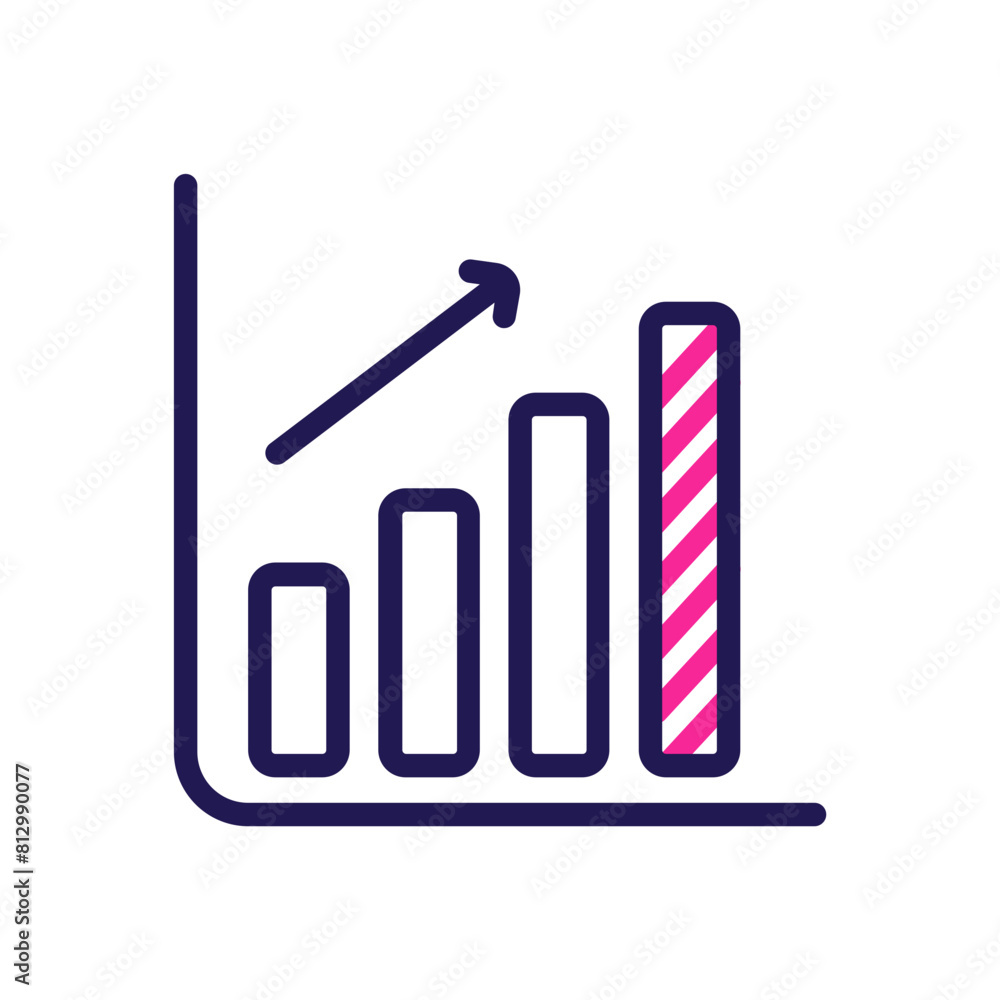Icon line dual tune data analysis goes up Icon line dual tune data analysis goes up