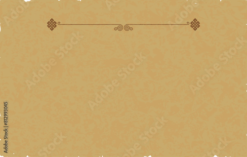 Parchment with Celtic Header - Celtic Infinity Knot