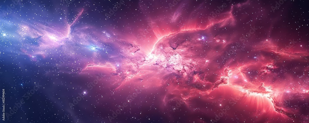 Fototapeta premium Astrophotography with Aurora Integrate astrophotography techniques to capture stars and celestial events with the aurora as a backdrop