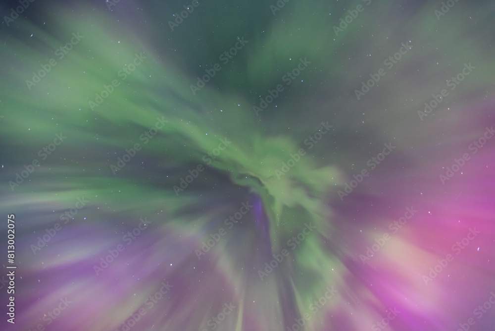 Dramatic aurora borealis Dramatic aurora borealis