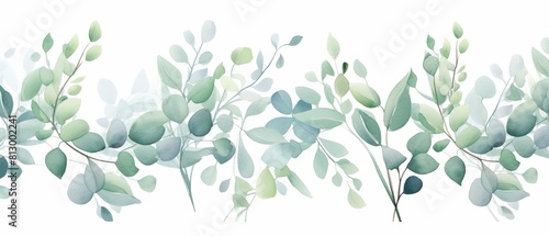 Delicate greenery. Perfect for wedding invitations, greeting cards, and more.