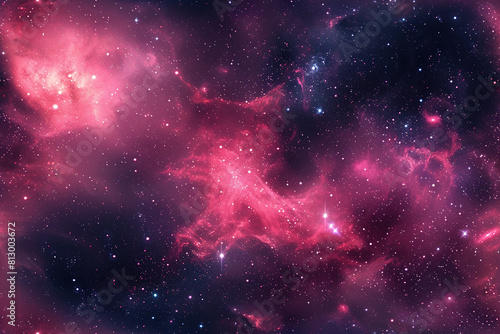 Obraz na płótnie Pink galaxy background, Stunning Image of Spiral Galaxies in the Cosmos, Beautiful Galaxy, Space, Universe, Astronomy, Milky Way, Nebulae
w salonie