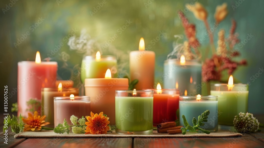 Homemade candle making session using soy wax and assorted glass containers Homemade candle making session using soy wax and assorted glass containers