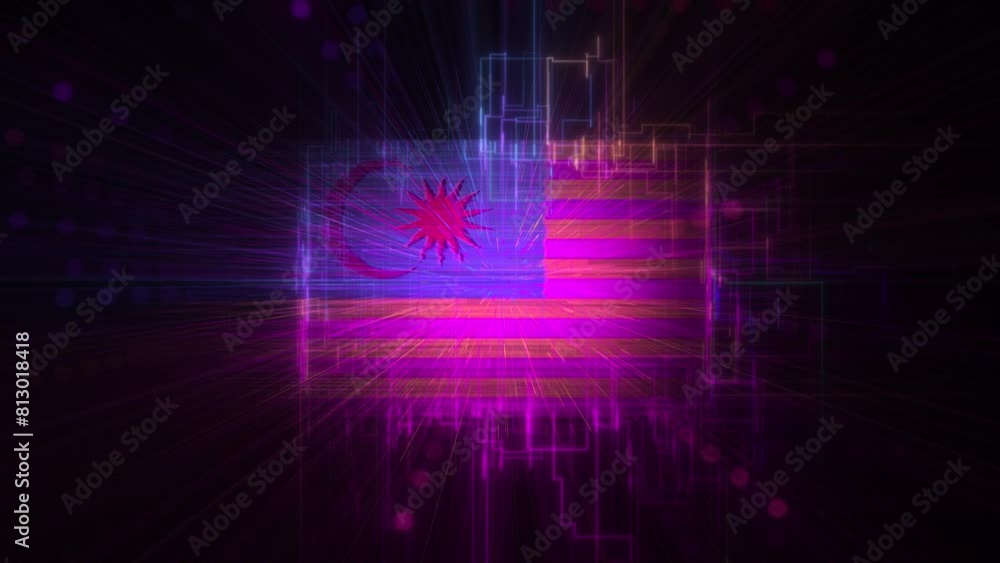 Digital Lines Artificial Intelligence Cyber Security and Technology Development of Country Malaysia Digital Lines Artificial Intelligence Cyber Security and Technology Development of Country Malaysia