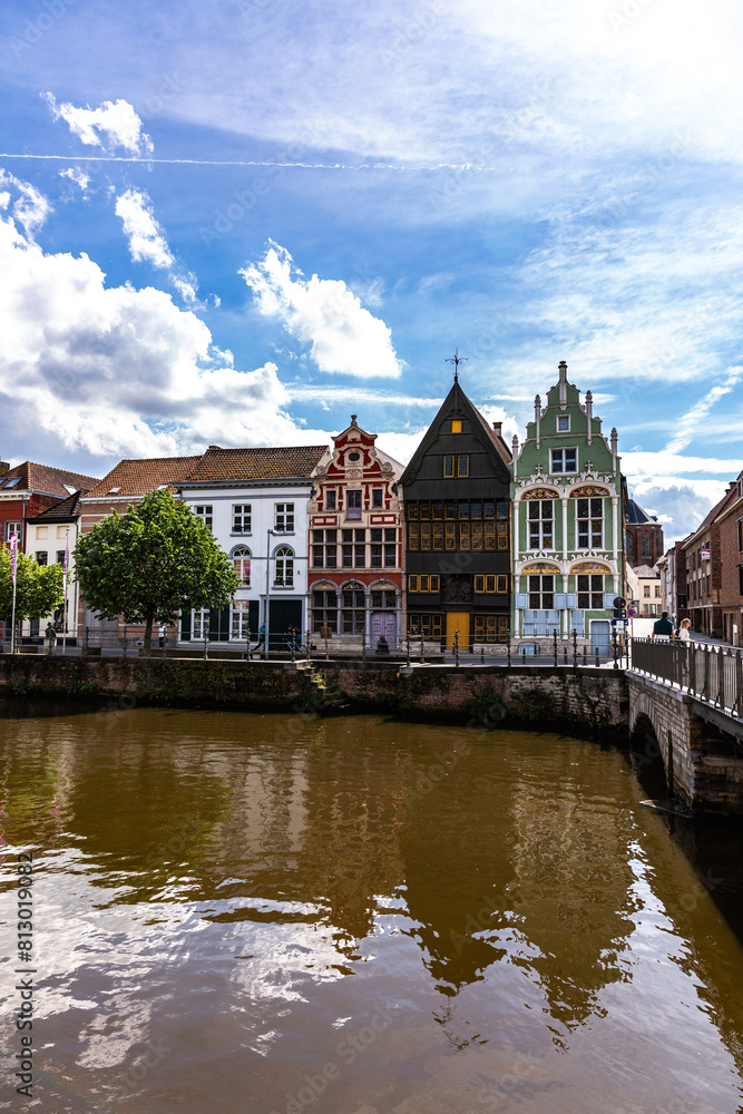 Naklejka premium Mechelen, Mecheln, Malines, Belgien