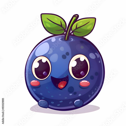 baby cartoon blueberry