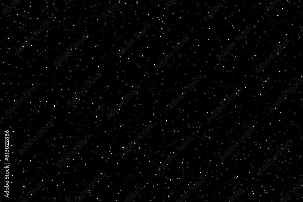 Starry night sky. Glowing stars in space. Galaxy background.