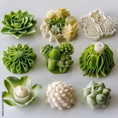Exploring the Future of Food Sustainable DPrinted PlantBased Culinary Delights photo