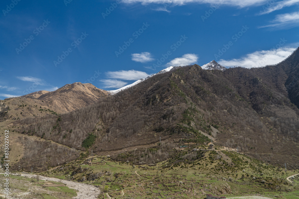 landscape in the mountains landscape in the mountains