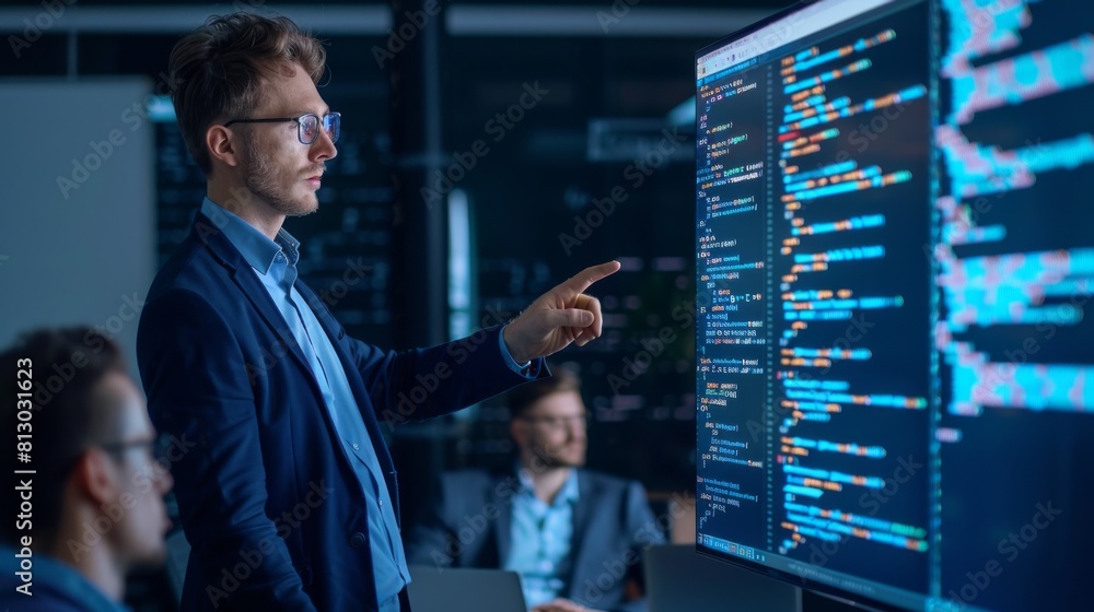 Software Developers Working Together Software Developers Working Together