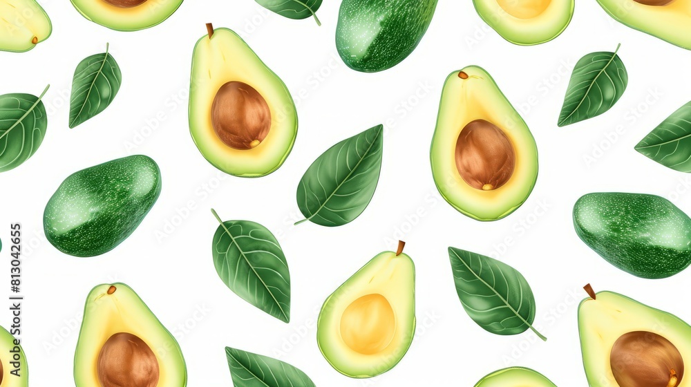 Captivating Close-Up of Avocados in Stunning Captivating Close-Up of Avocados in Stunning