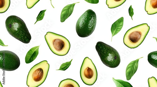 Captivating Close-Up of Avocados in Stunning
