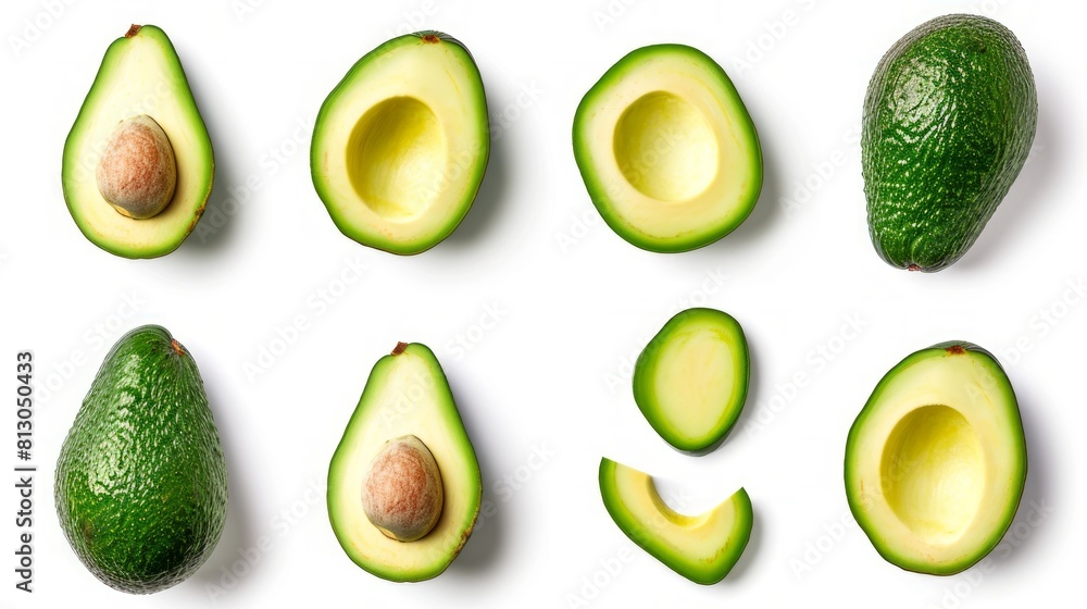 Captivating Close-Up of Avocados in Stunning Captivating Close-Up of Avocados in Stunning