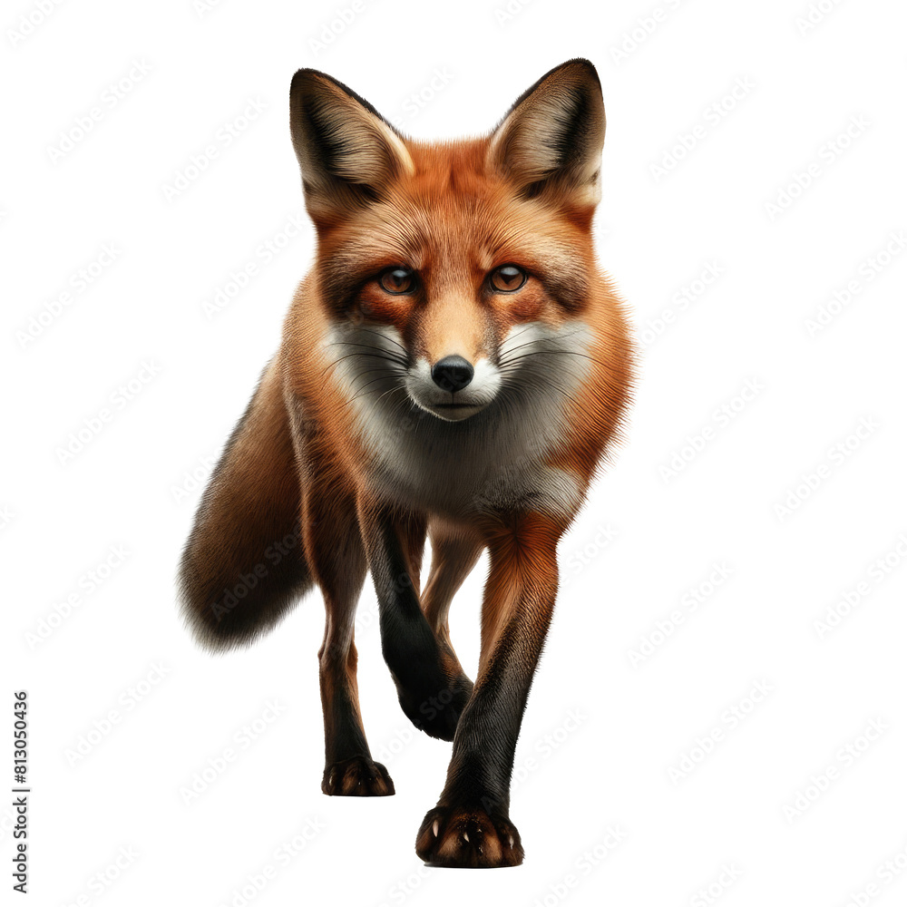 Fox Isolated transparent background