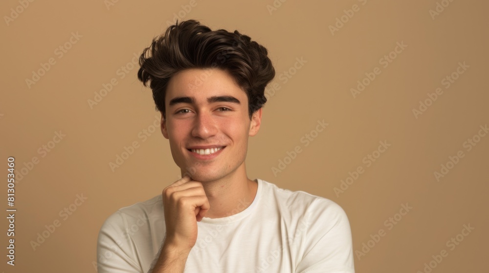 Portrait of a Smiling Young Man Portrait of a Smiling Young Man