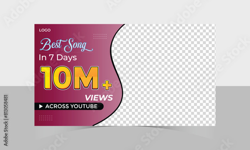 Innovative Thumbnail Design Template for YouTube