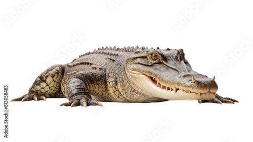 crocodile isolated on a transparent background © PNG City