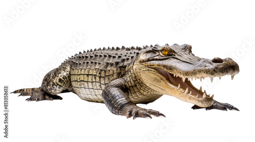 crocodile isolated on a transparent background