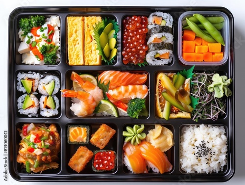 Bento Boxes Highlight the art of Japanese lunch boxes with compartments for various dishes