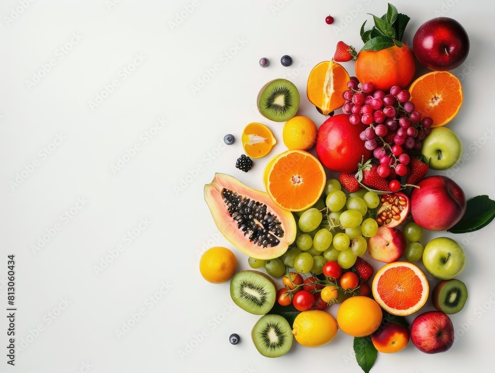 Fruit Corners Place fruits in the corners for a minimalist approach Fruit Corners Place fruits in the corners for a minimalist approach