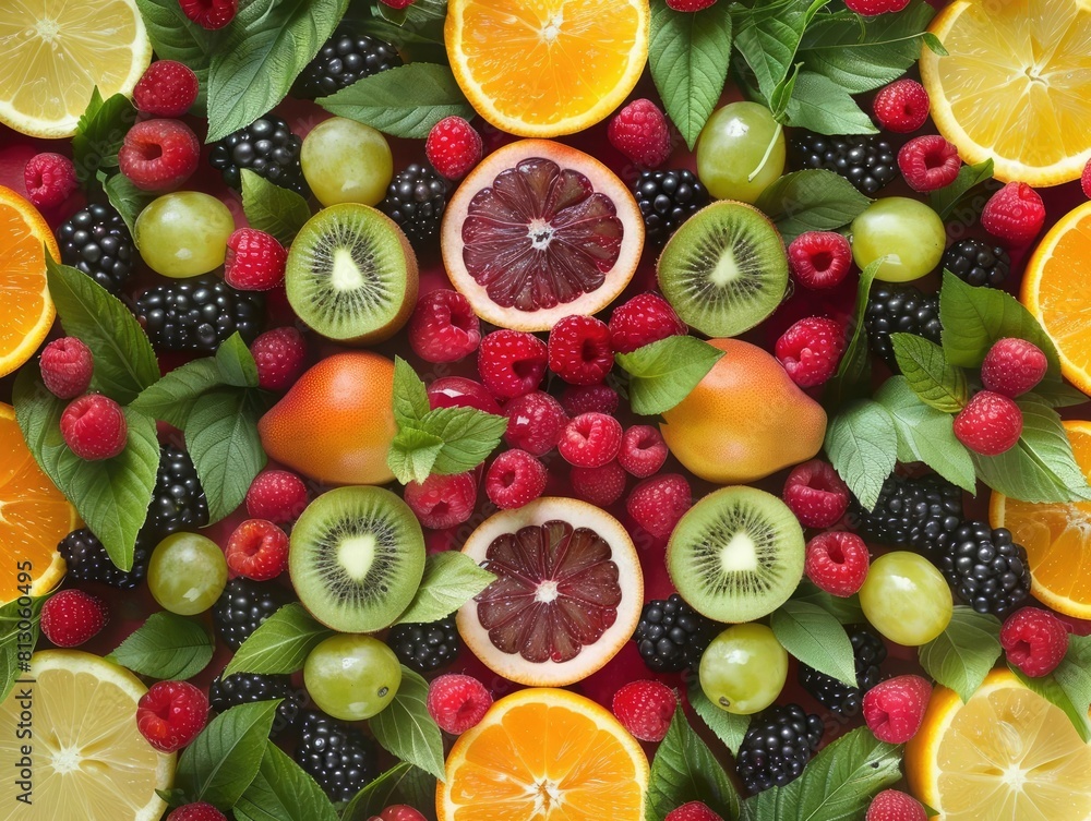 Fruit Symmetry Create symmetrical arrangements for a balanced look Fruit Symmetry Create symmetrical arrangements for a balanced look