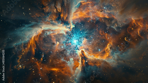 Cosmic Elegance An Awe-Inspiring View of a Planetary Nebula © Neural