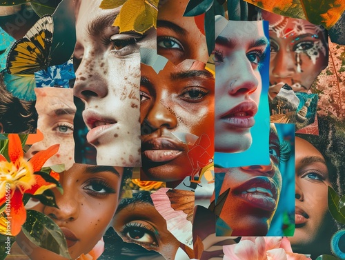 collage of photos of different people of diverse background