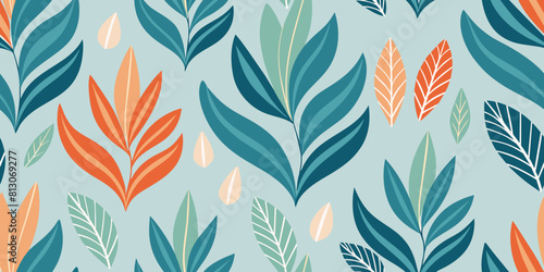 Diseño vectorial de hojas otoñales coloridas para proyectos creativos