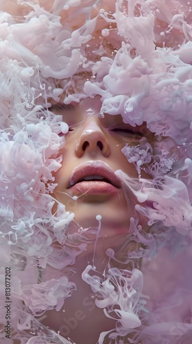 Collagen Boosting Serums Innovative Beauty Concept Inspired by Surreal Dream Images