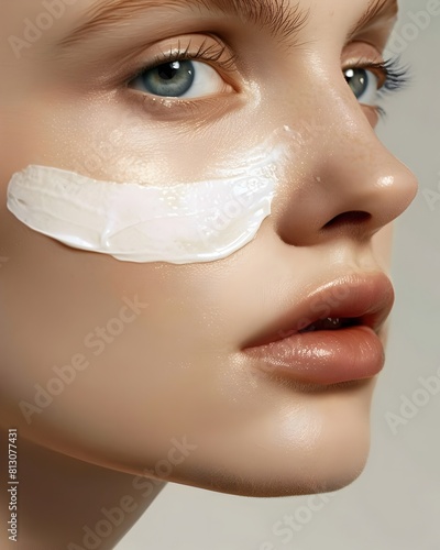Consumer Panel Evaluating the Effectiveness of AntiWrinkle Creams with Amazed Expressions