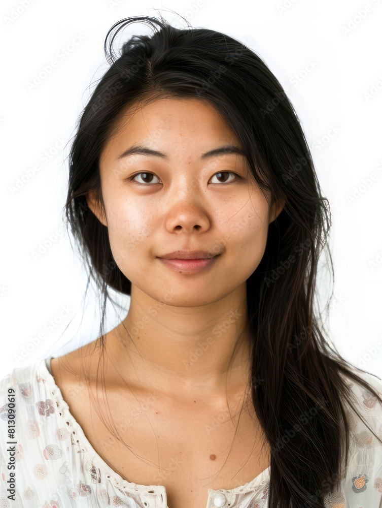 A Asian woman with a charming smile, dressed in a traditional red kimono, showcasing her elegant fashion sense in a studio setting A Asian woman with a charming smile, dressed in a traditional red kimono, showcasing her elegant fashion sense in a studio setting