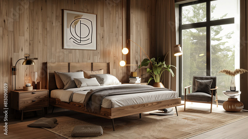 Opulent Rest,Discovering the Luxurious Comforts of a Bedroom Retreat,Indulgent Serenity, Exploring the Lavish Comforts of a Luxe Bedroom,Elegant Tranquility,Unveiling the Serene Beauty.
