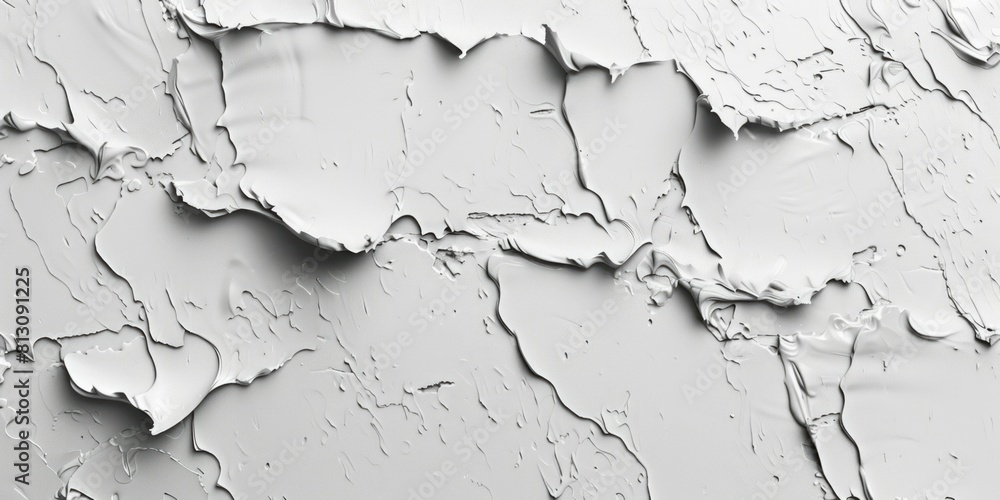 close up of white acrylic paint on white background, creative abstract background close up of white acrylic paint on white background, creative abstract background