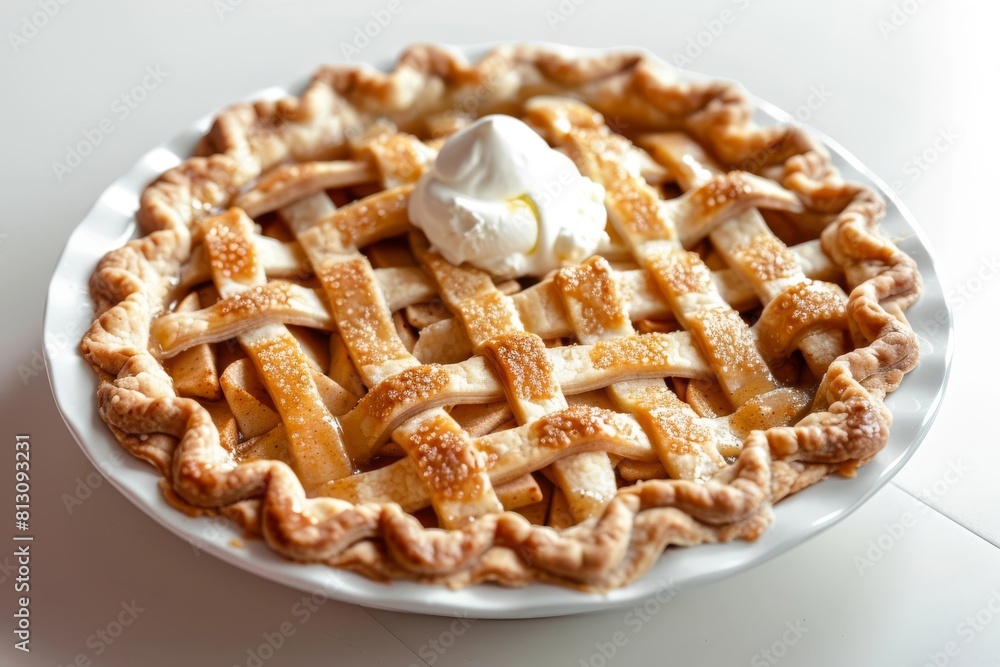 Homemade Granny Smith Apple Pie with Buttery Crust Homemade Granny Smith Apple Pie with Buttery Crust