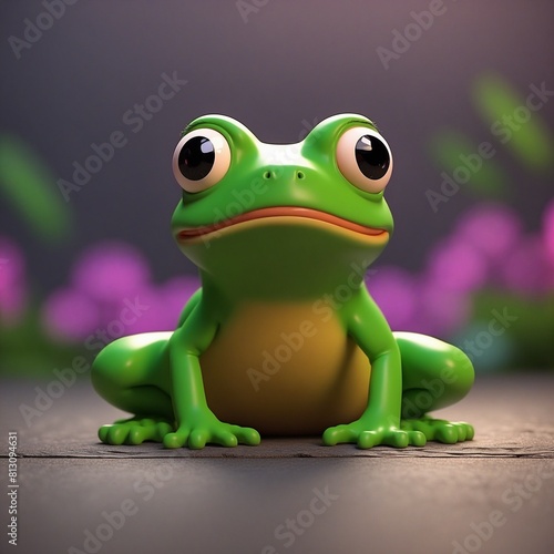 Frosch. Generative AI Technologie © BEST  PICTURES