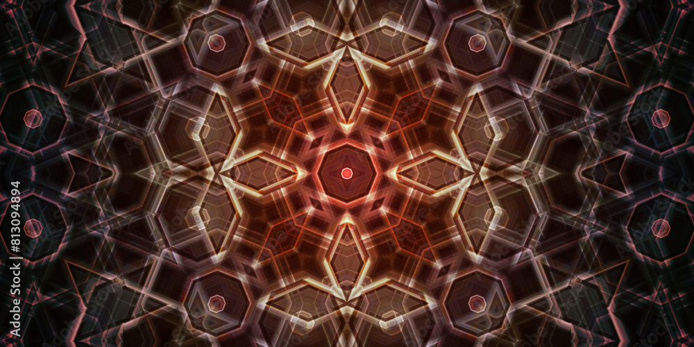 Naklejka premium Seamless art pattern. Art background texture