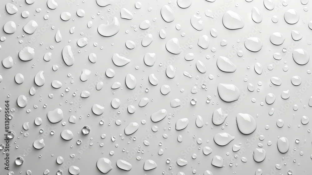 Rain drops on a white background. Rain drops on a white background.