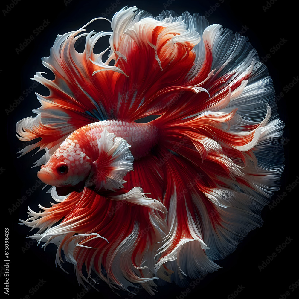 Beautiful Thai fighting fish Beautiful Thai fighting fish