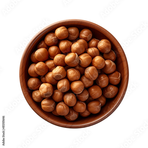 bowl of hazelnuts