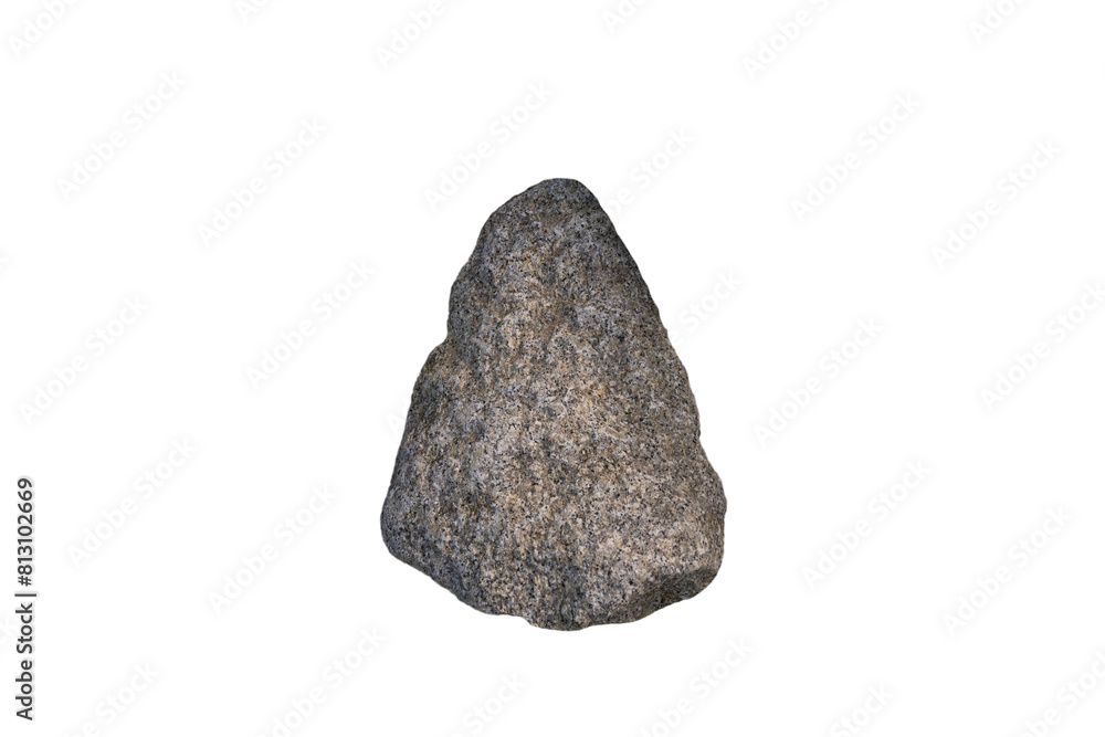 Fototapeta premium rock isolated on white background