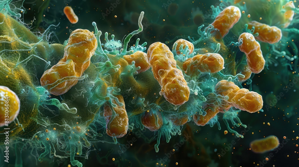 A Scanning Electron Micrograph Unveils the Intricate Structure of ...