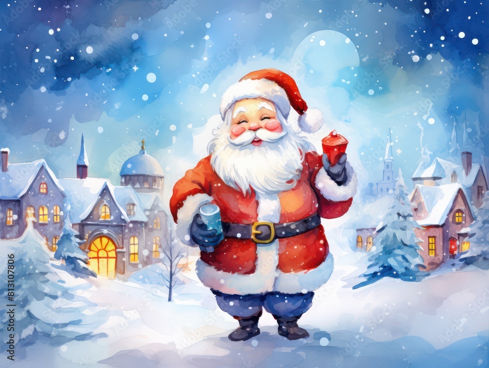 santa claus christmas illustration santa claus christmas illustration