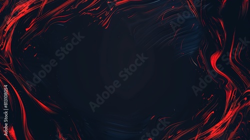 abstract red black sporty color splash  powerful and energetic them  background  Generative Ai