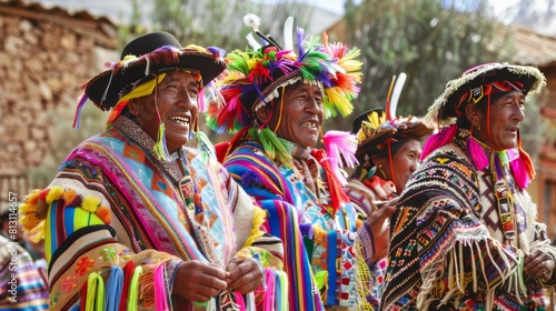 Bolivian Tinku Festival Outfits © selentaori
