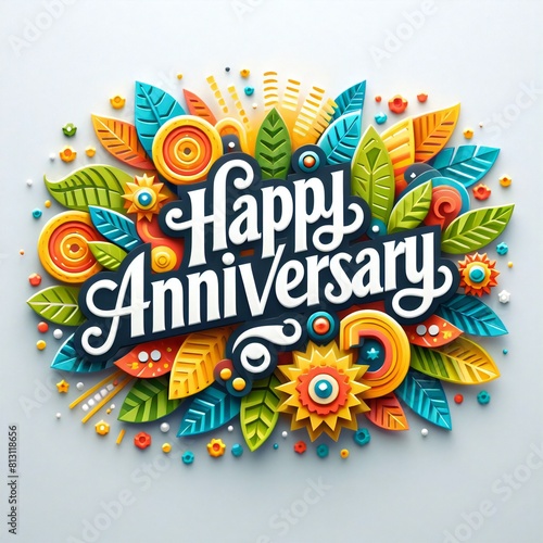 Happy Anniversary Greetings, photo