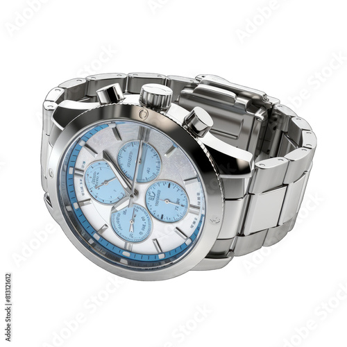 3D Watch on white background