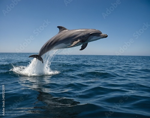 dolphin jumping out of water