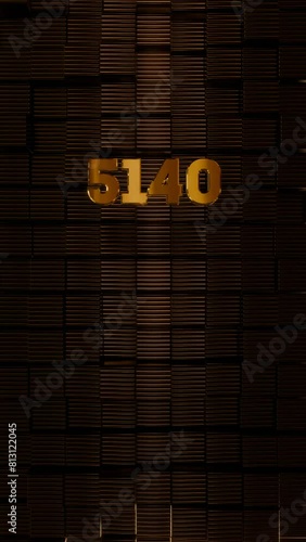 7.5k Vertical Art-Deco Celebration video introduction counter for the reaching 7500 subscribers, followers or likes. Also can be used in marketing, such: lottery, discounts and promotions.